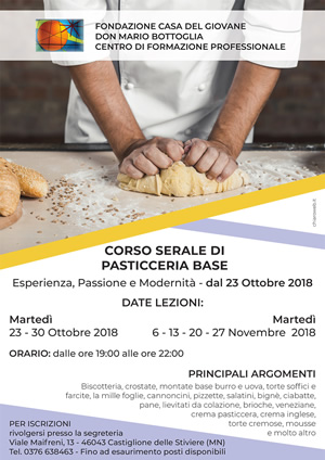 corsi serali di pasticceria
