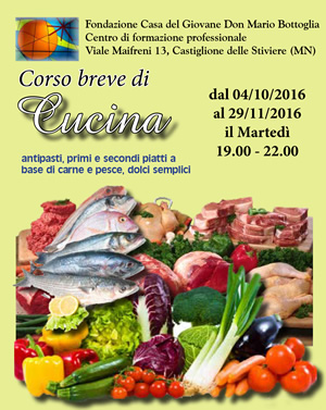corsi di cucina serali