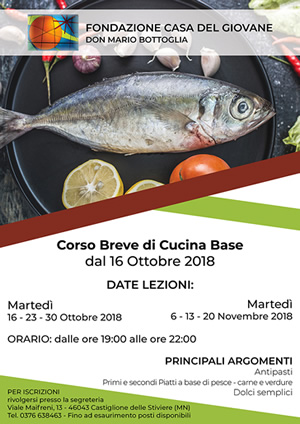 corsi serali cucina