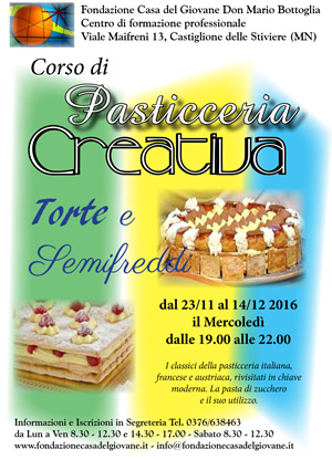 nuovo corso di pasticceria castiglione delle stiviere