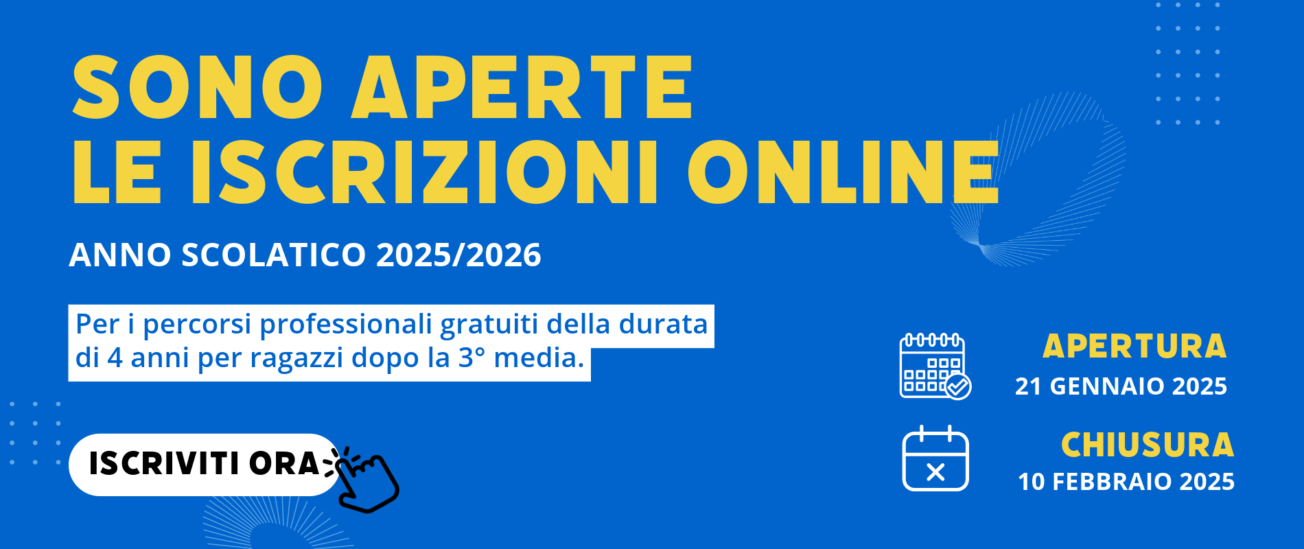 open day gratuiti per i corsi di formazione professionale