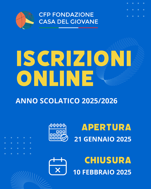 iscrizioni online cfp 2025-2026