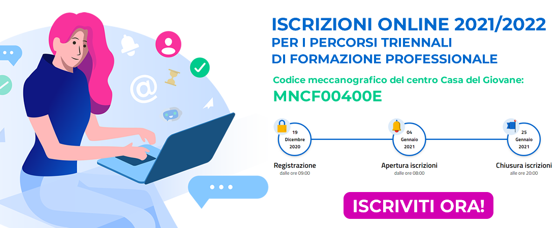 iscrizioni online cfp casa del giovane